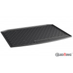 Original Gledring Premium Gummi Kofferraummatte - SKODA Karoq 4 WD (Tiefer Boden) 2017->